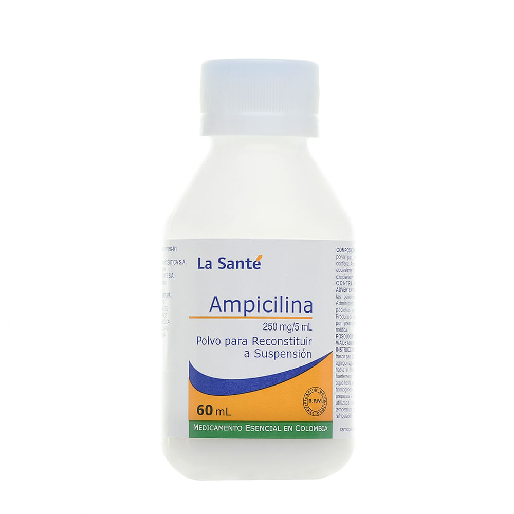 AMPICILINA SUSPENSION 250 MG (LA SANTE)