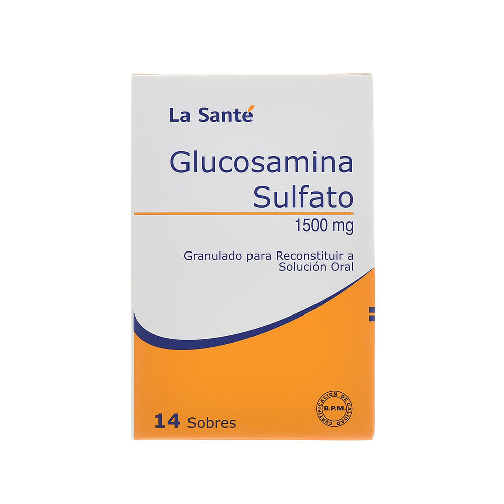 GLUCOSAMINA 1500 MG (LA SANTE)