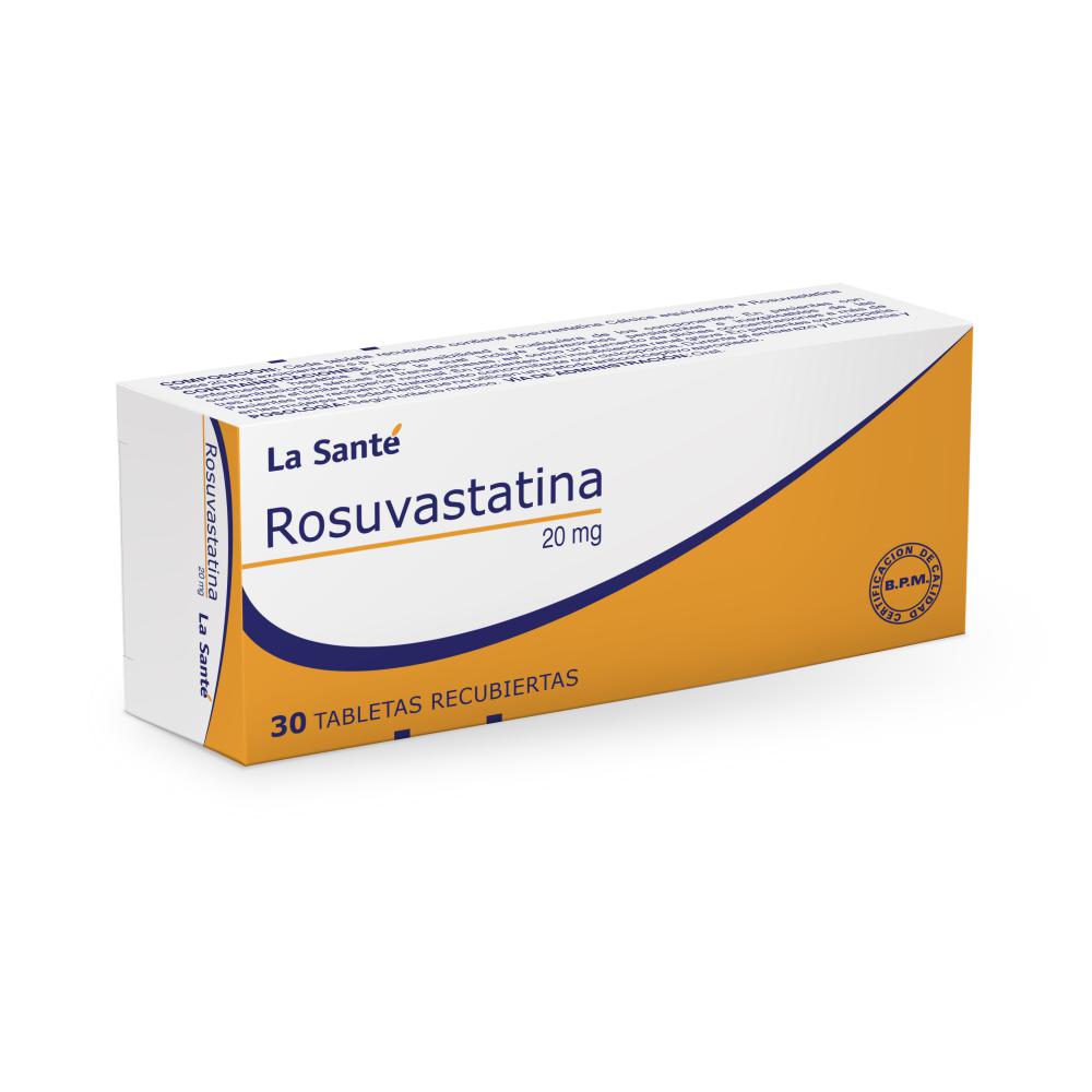 ROSUVASTATINA 20 MG (LA SANTE)