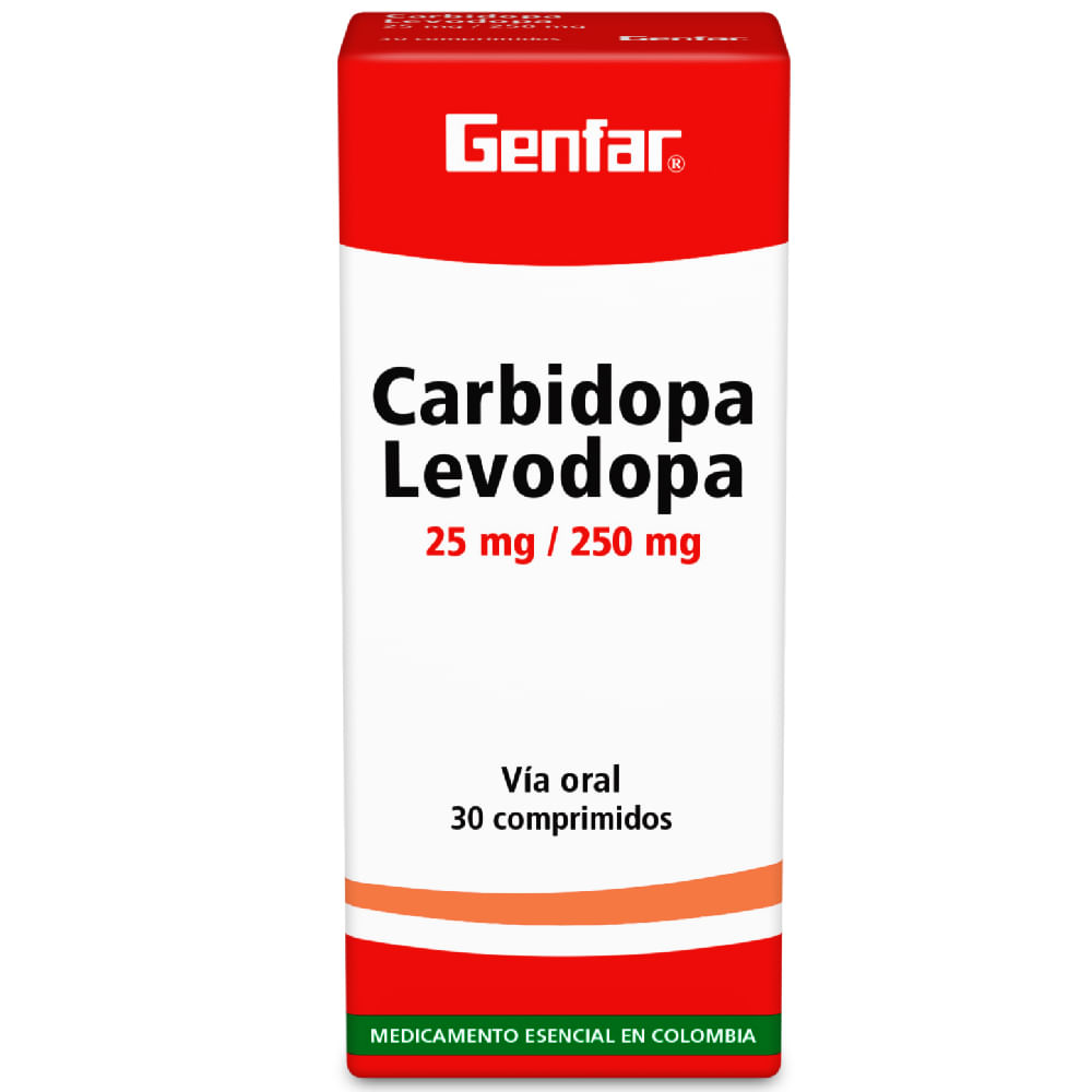 LEVODOPA CARBIDOPA 25 MG (GENFAR)