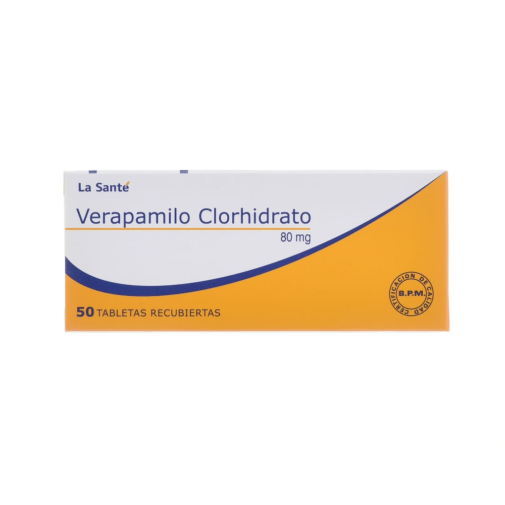 VERAPAMILO 80 MG (LA SANTE)