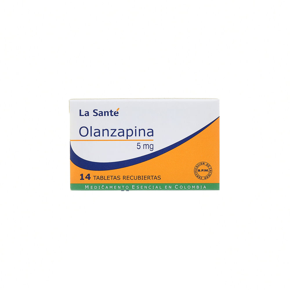 OLANZAPINA 5 MG (LA SANTE)