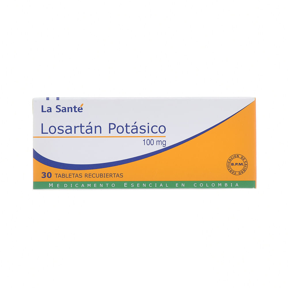 LOSARTAN POTASICO 100 MG (LA SANTE)
