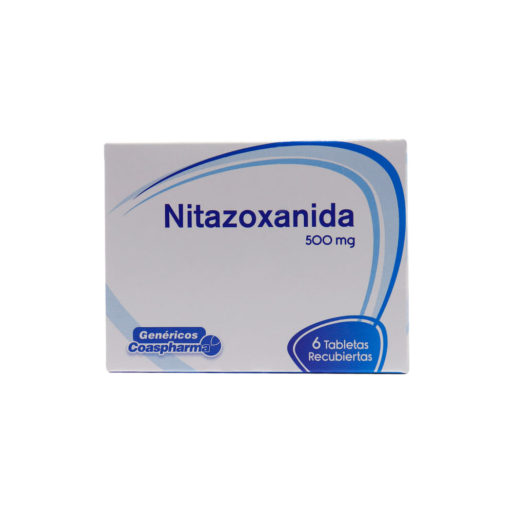 NITAZOXANIDA 500 MG (COASPHARMA)