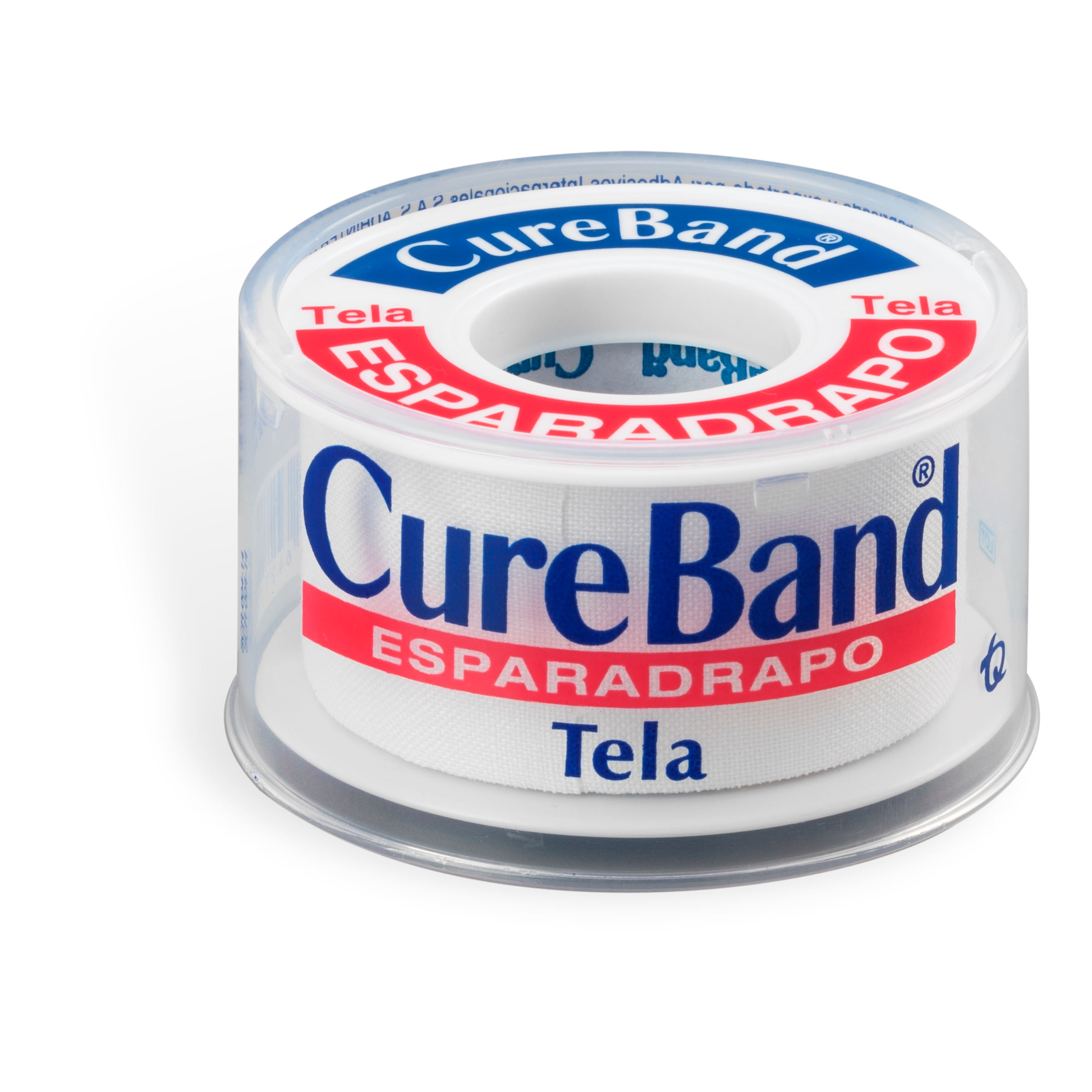ESPARADRAPO CUREBAND TELA CARRETE 1 X 5 YD