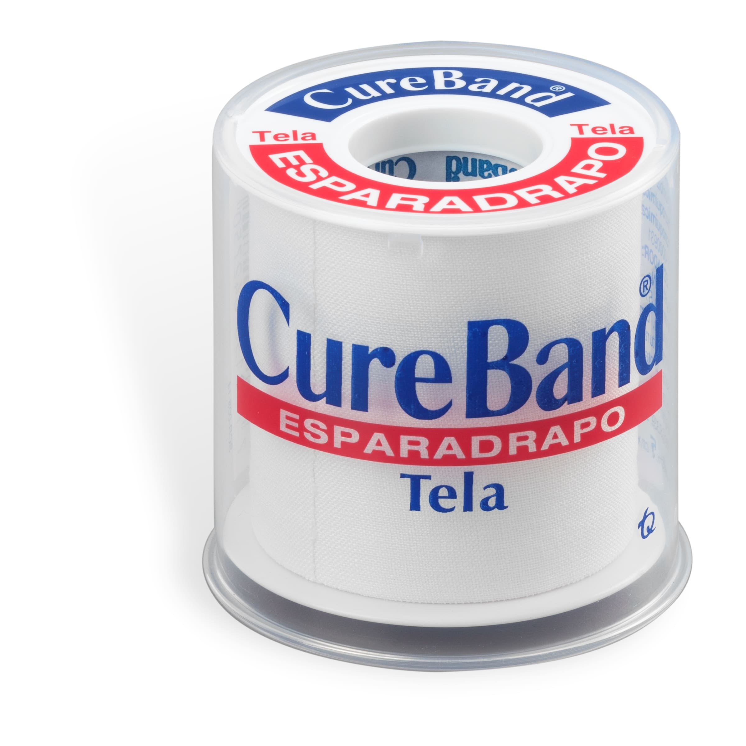 ESPARADRAPO CUREBAND TELA CARRETE 2 X 5 YD