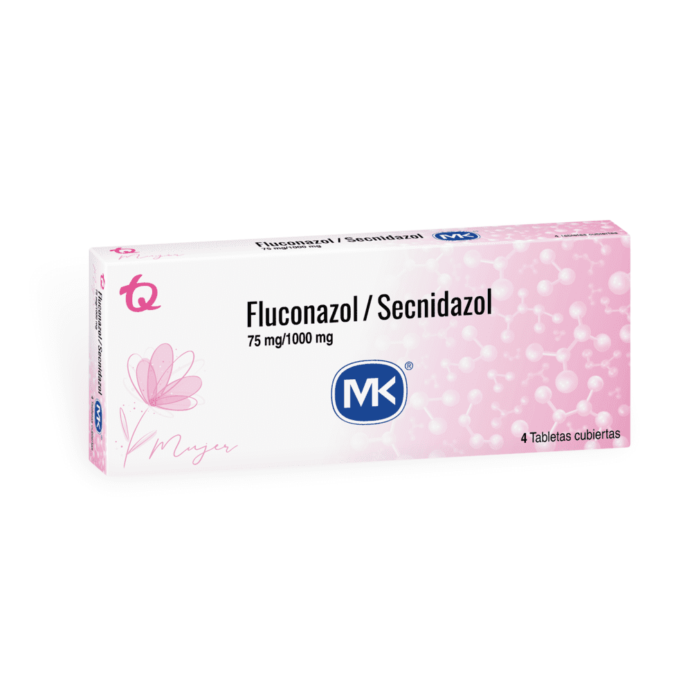 FLUCONAZOL / SECNIDAZOL 75 / 1000 MG (MK)
