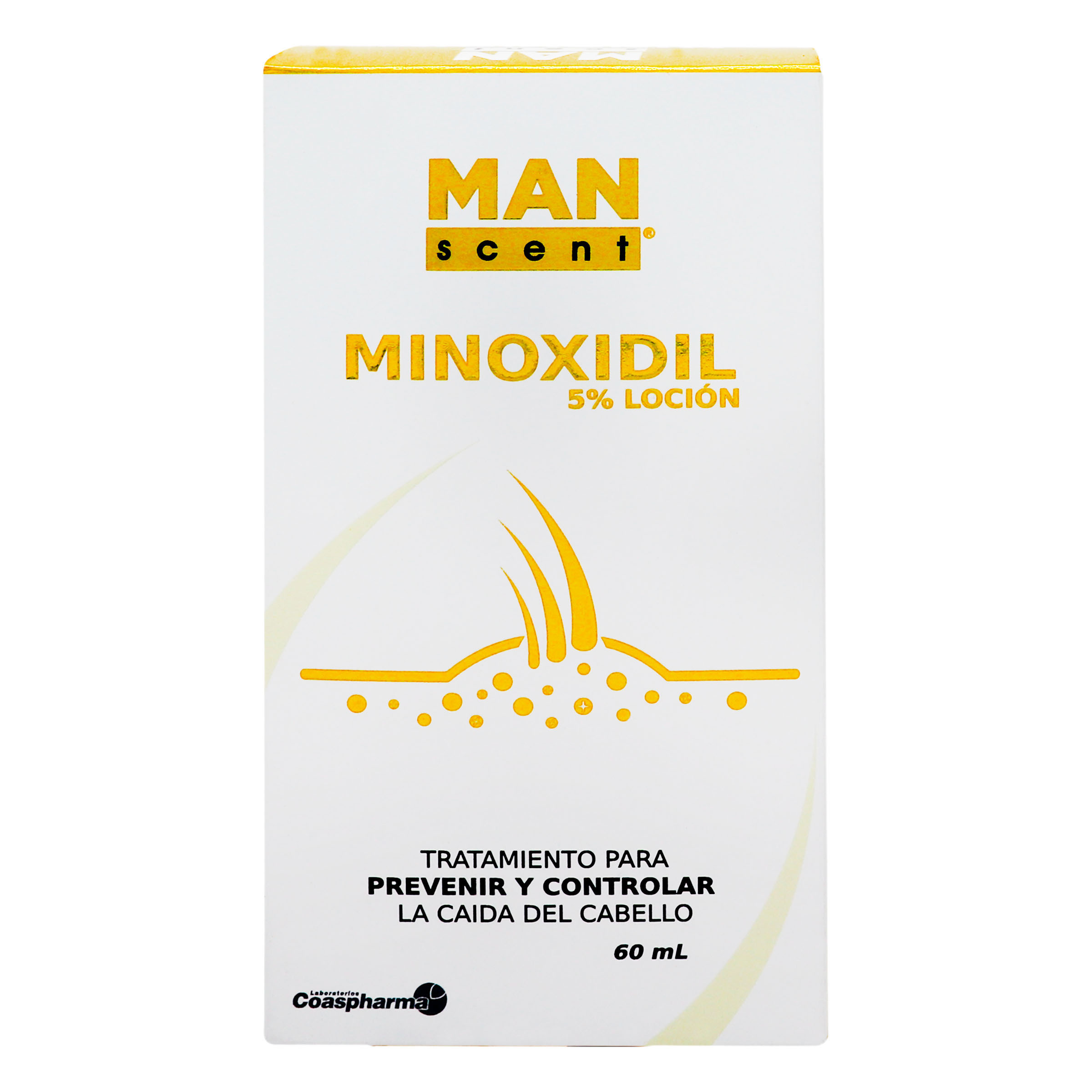 MAN SCENT MINOXIDIL  5% LOCION