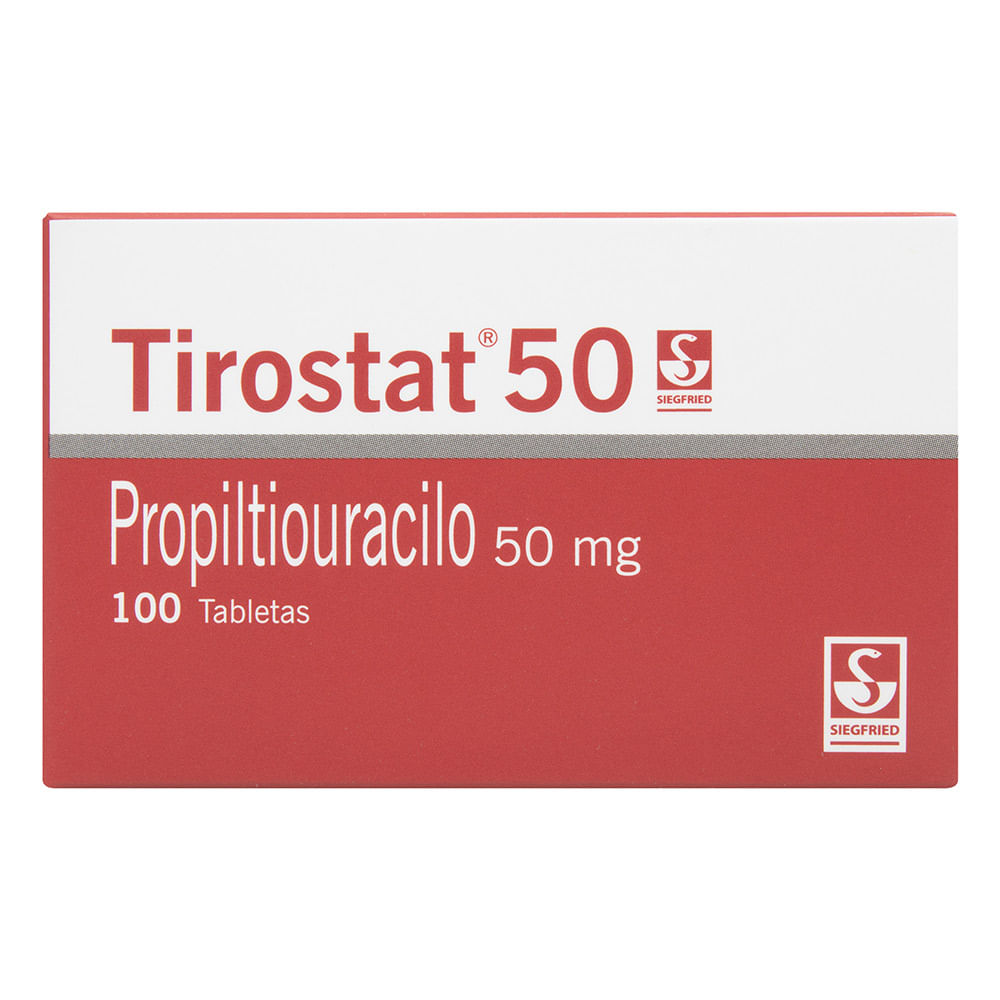 CAJA - Tirostat 50 Mg Tableta