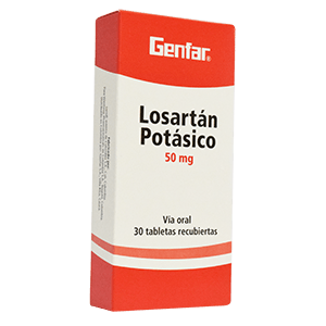 LOSARTAN POTASICO 50 MG (GENFAR)