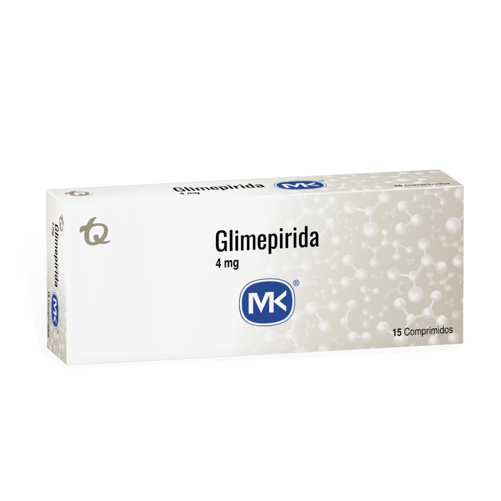 GLIMEPIRIDA 4 MG (MK)