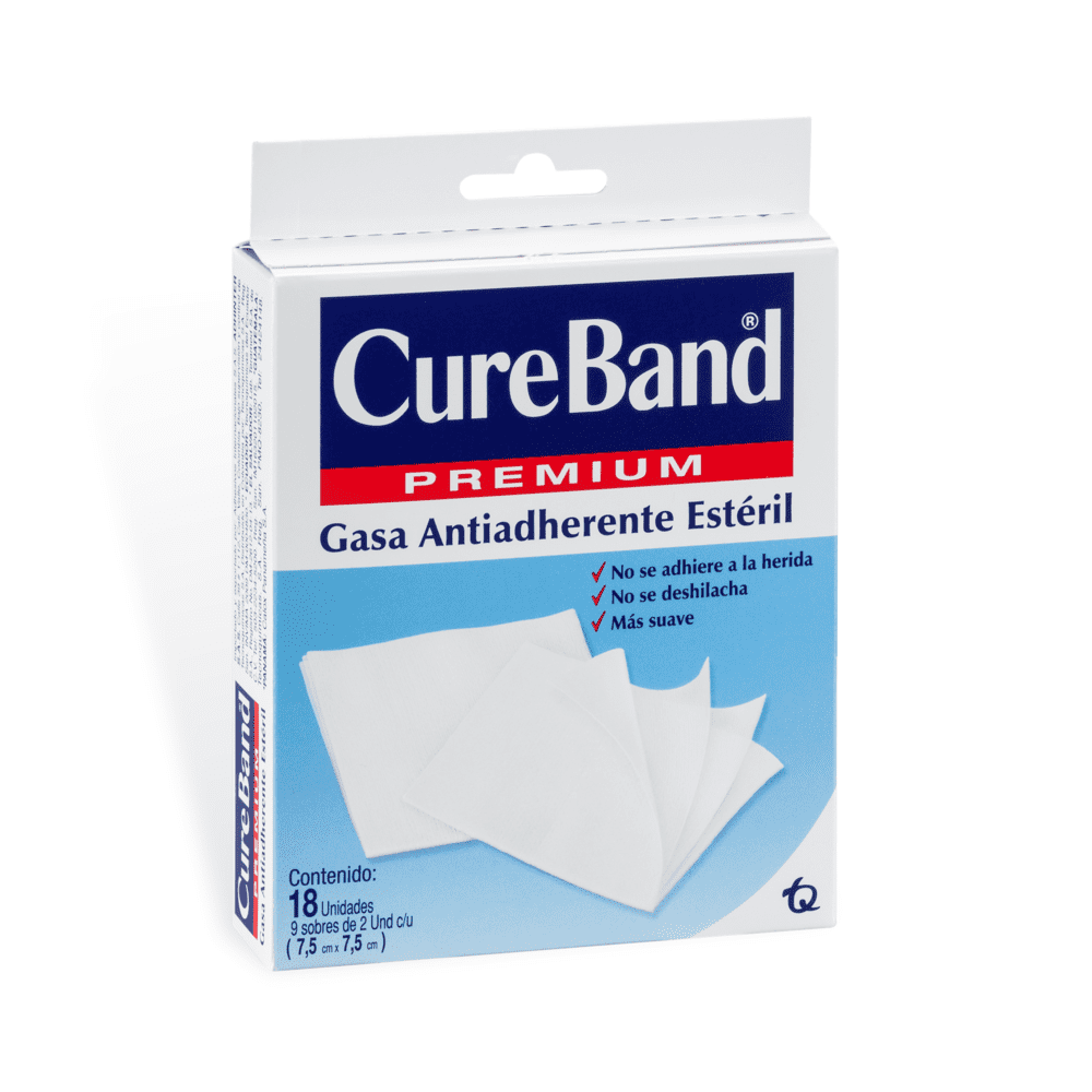 GASA CUREBAND ESTERIL 7.5X7.5
