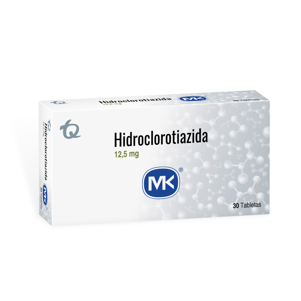HIDROCLOROTIAZIDA 12.5 MG (MK)