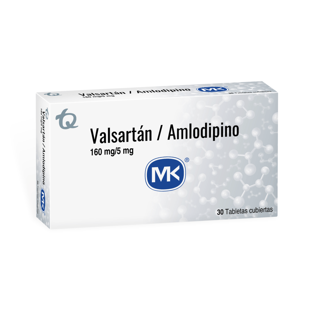 VALSARTAN + AMLODIPINO 160/5 MG (MK)