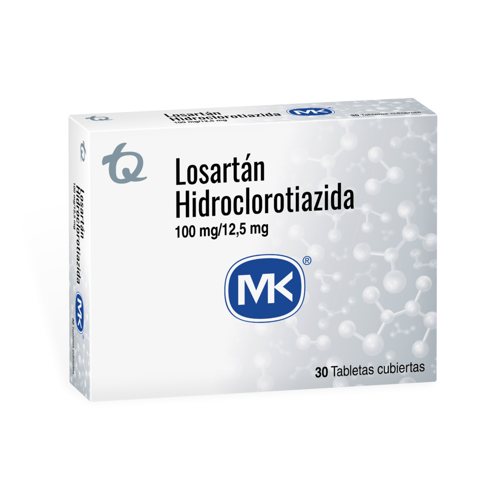 LOSARTAN HCT 100/12.5 MG (MK)