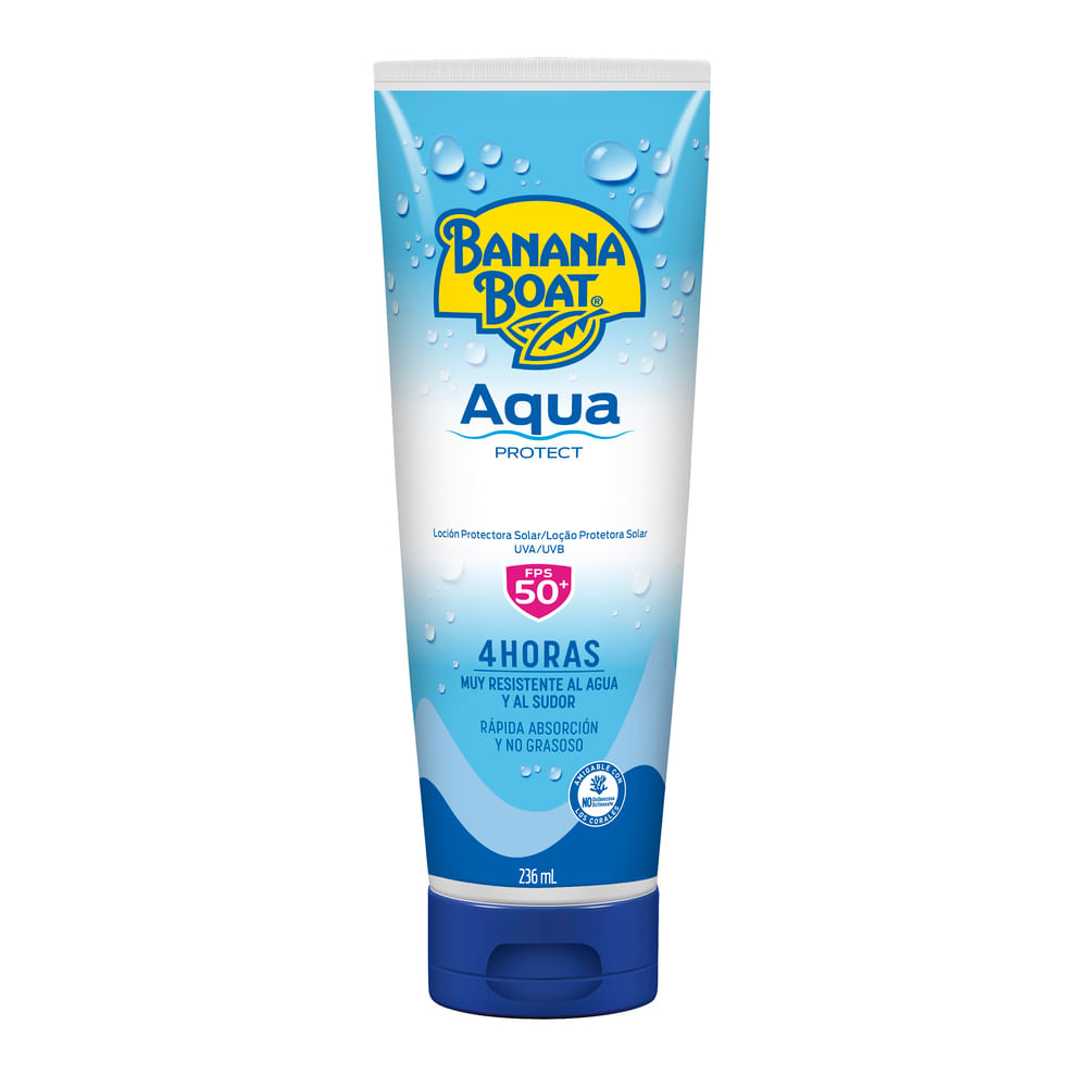 PROTECTOR SOLAR BANANA BOAT AQUA PROTECT FPS 50