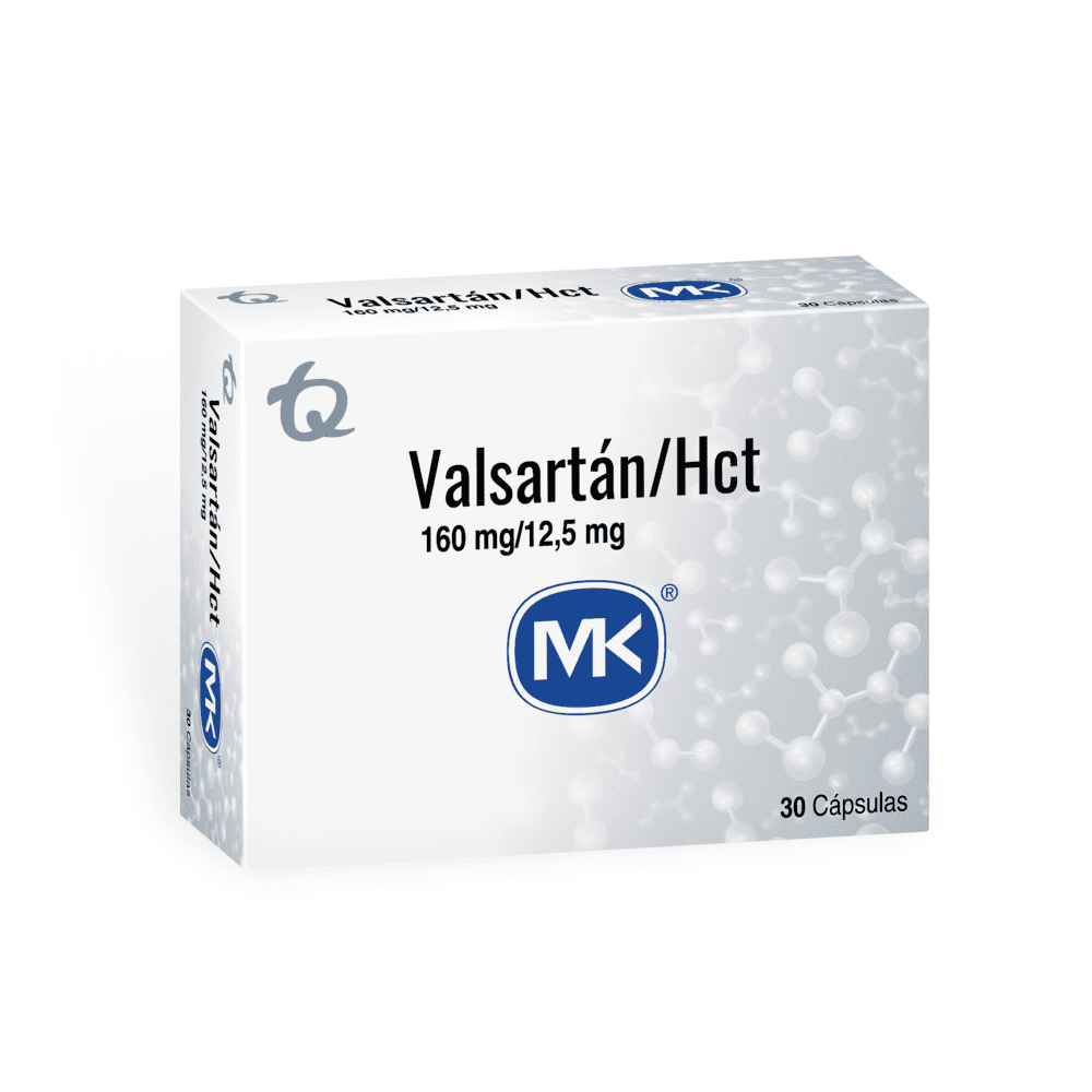 VALSARTAN + HCT 160 MG/12.5 MG (MK)