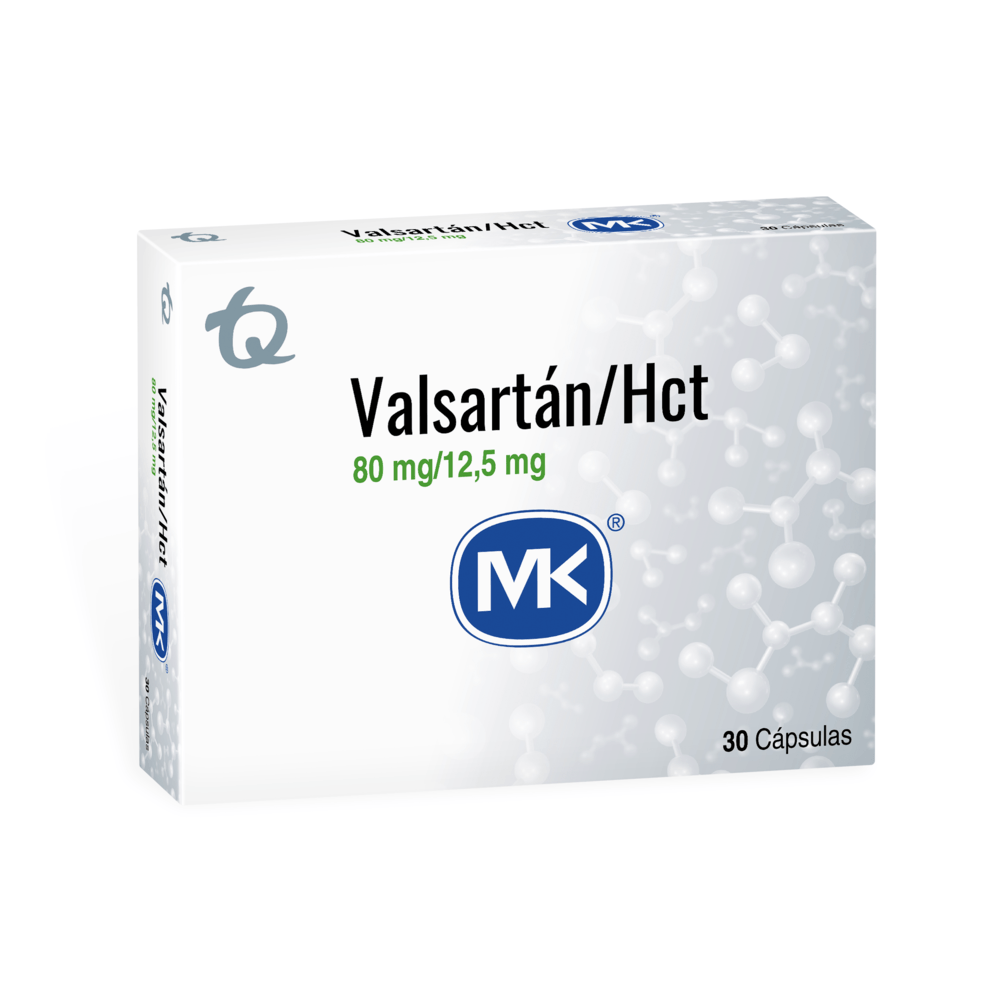 VALSARTAN HCT 80MG / 12.5 MG (MK)