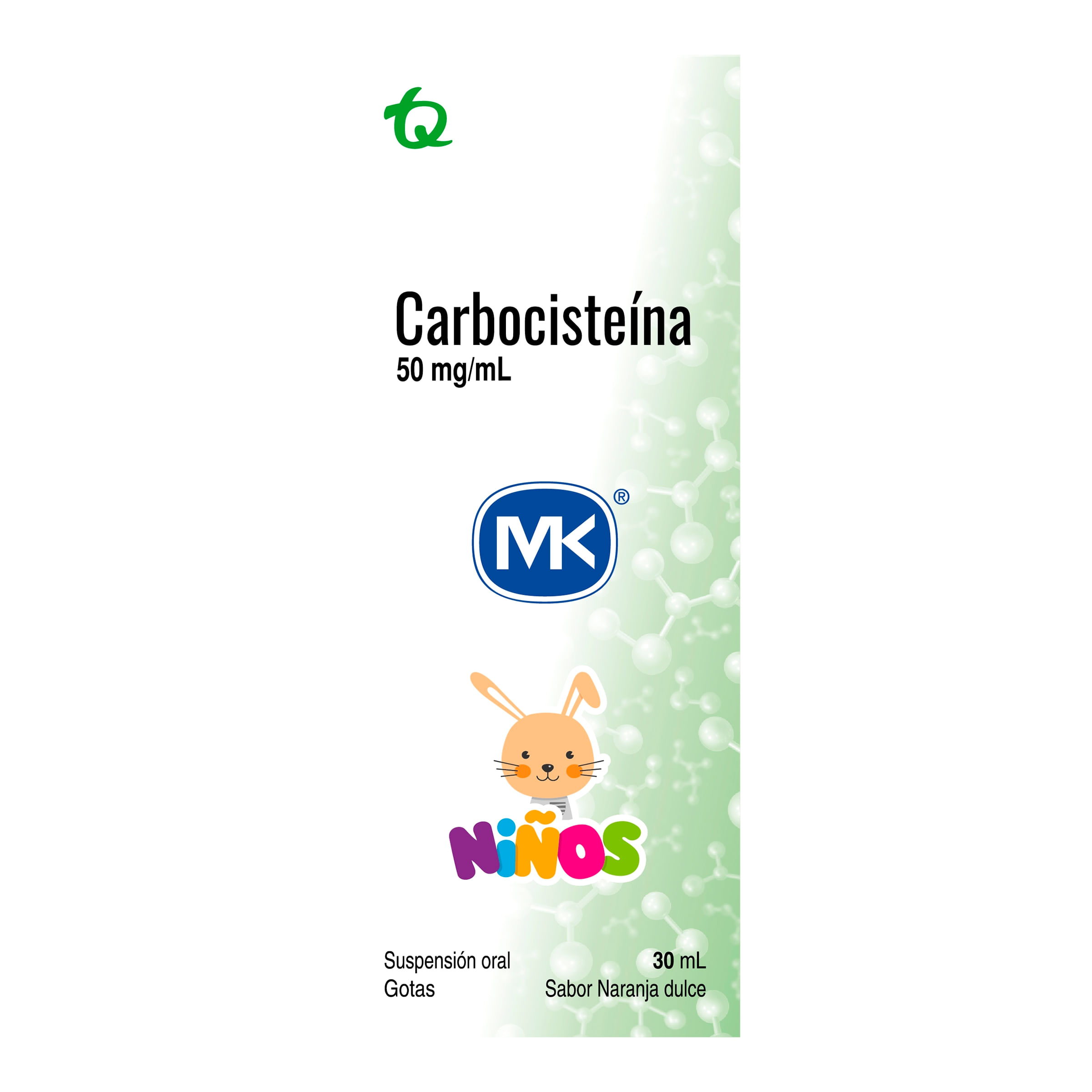 CARBOCISTEINA MK 50 MG GOTAS NI