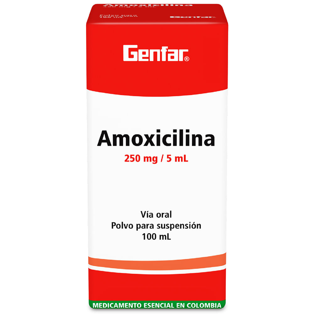 AMOXICILINA SUSPENSION 250 (GENFAR)