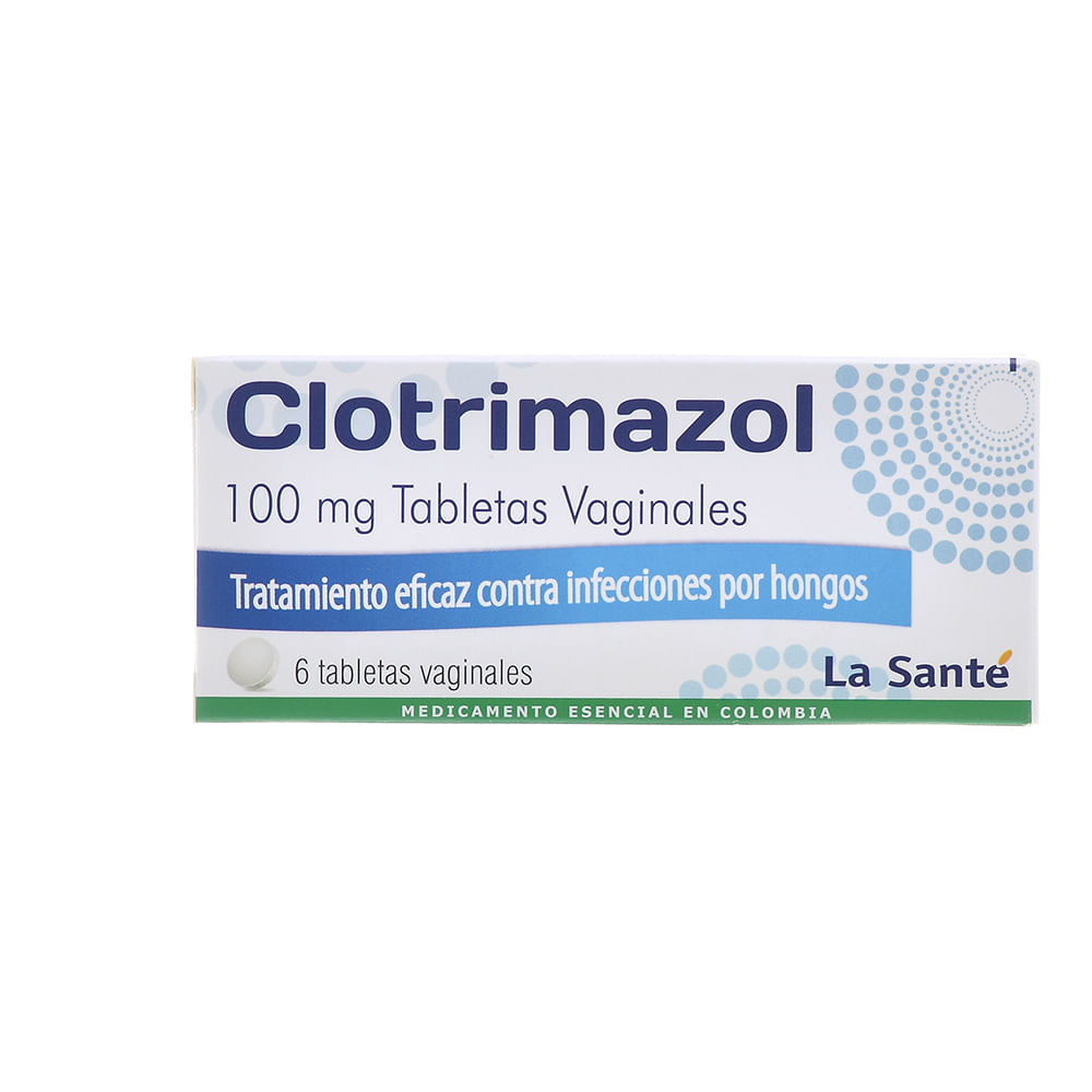 CLOTRIMAZOL VAGINAL 100 MG (LA SANTE)