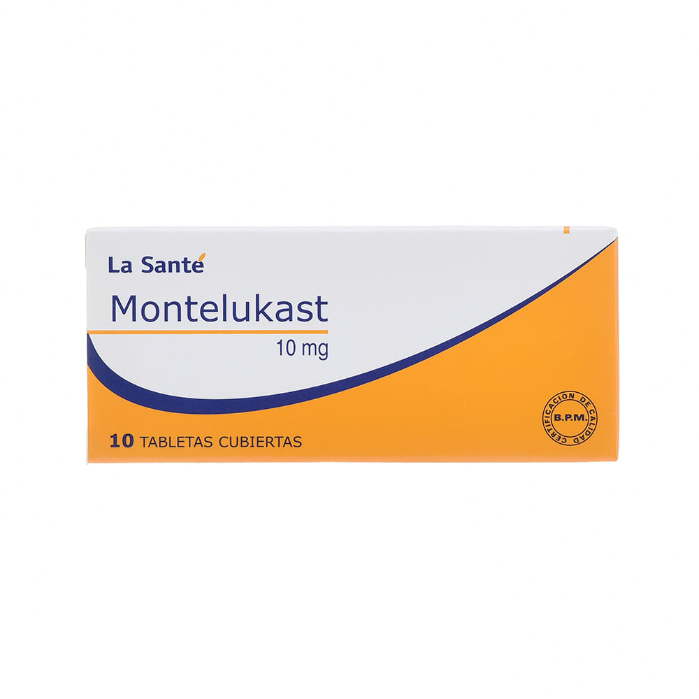 MONTELUKAST 10 MG (LA SANTE)
