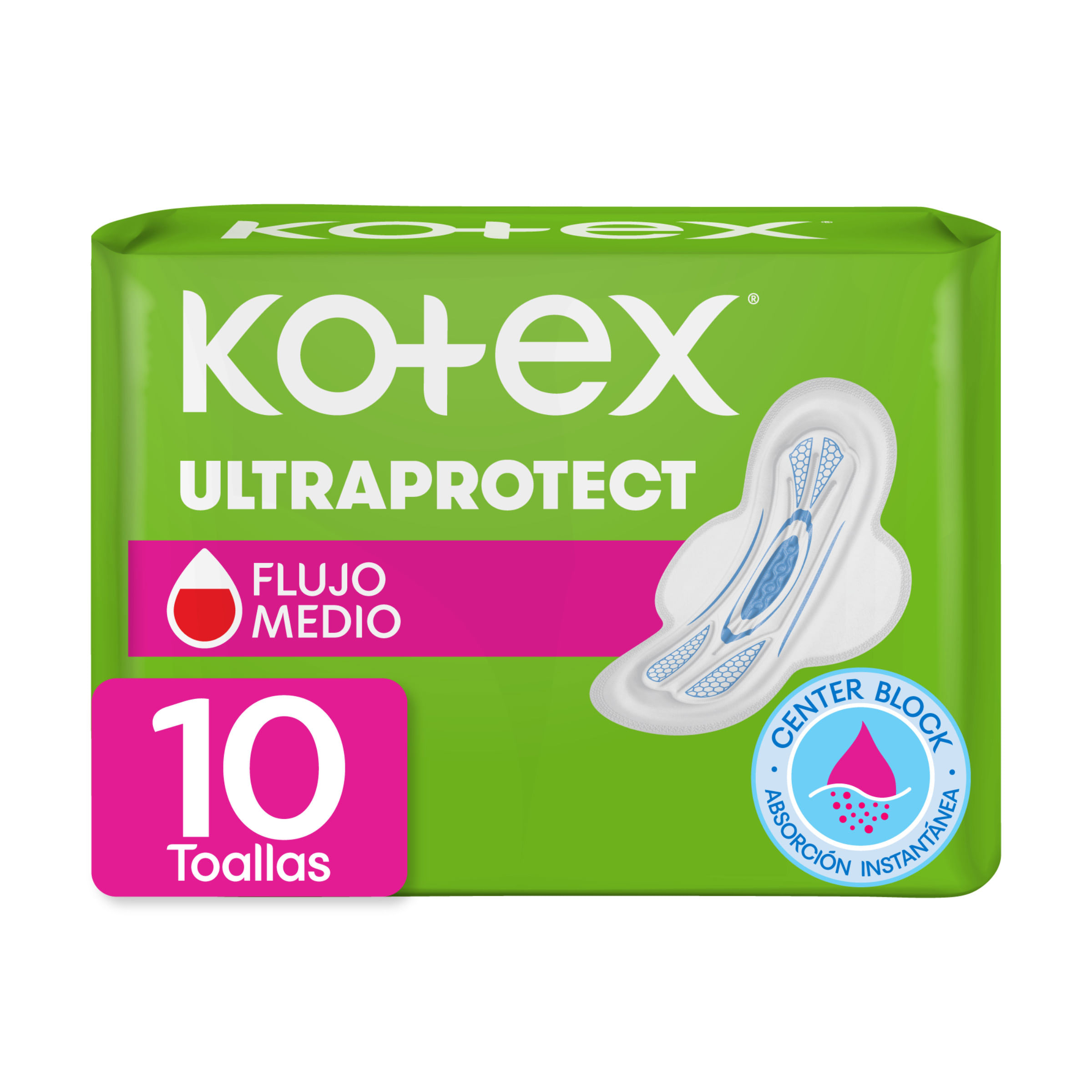 TOALLAS HIGIENICAS KOTEX NORMAL CON ALAS