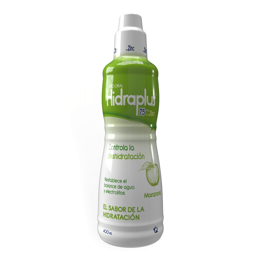 HIDRAPLUS MANZANA 75 MEQ + ZINC