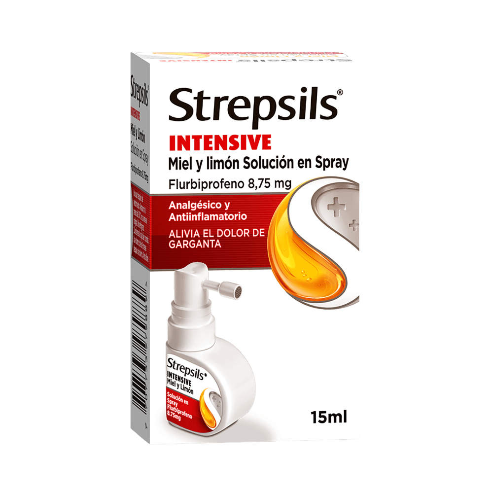 STREPSILS 8.75MG SPRAY MIEL LIMON