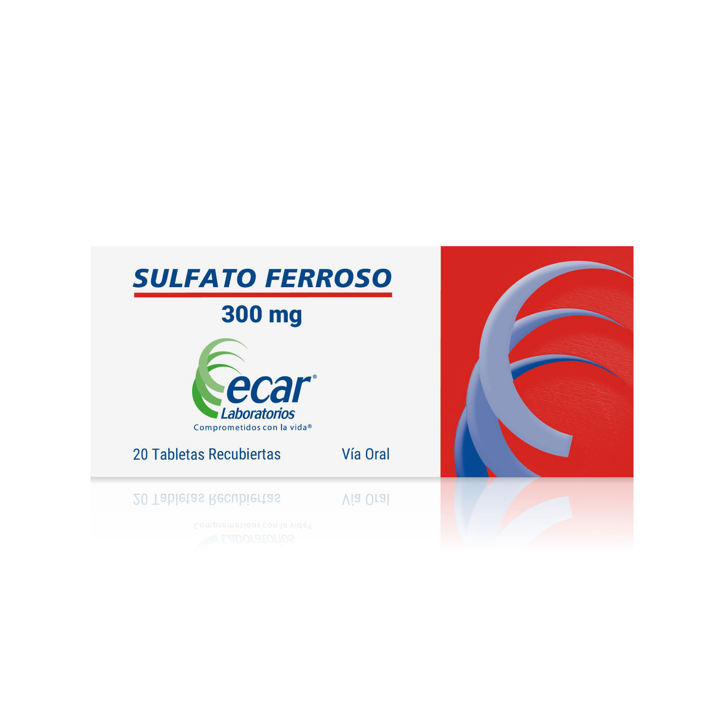 SULFATO FERROSO 300 MG ECAR