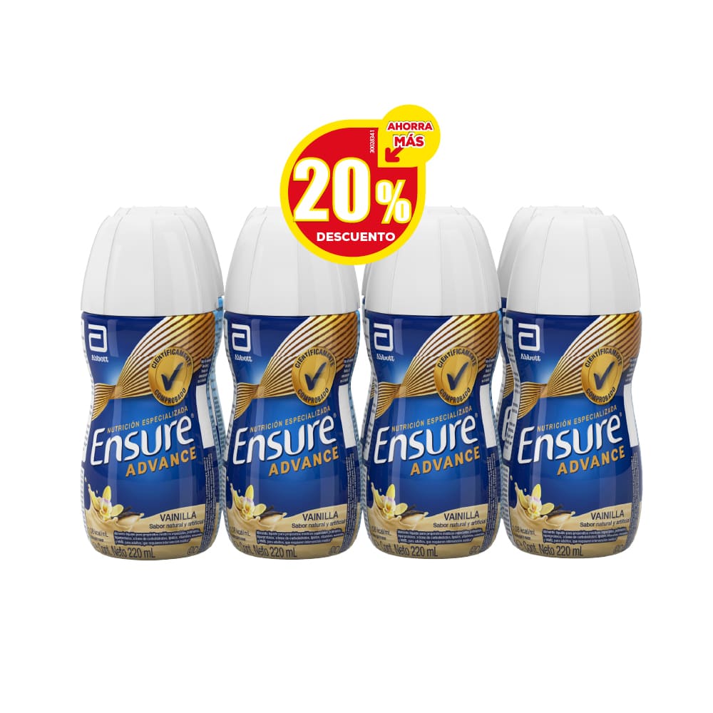 OFERTA ENSURE ADVANCE LIQUIDO DSCTO 20% (8 UN
