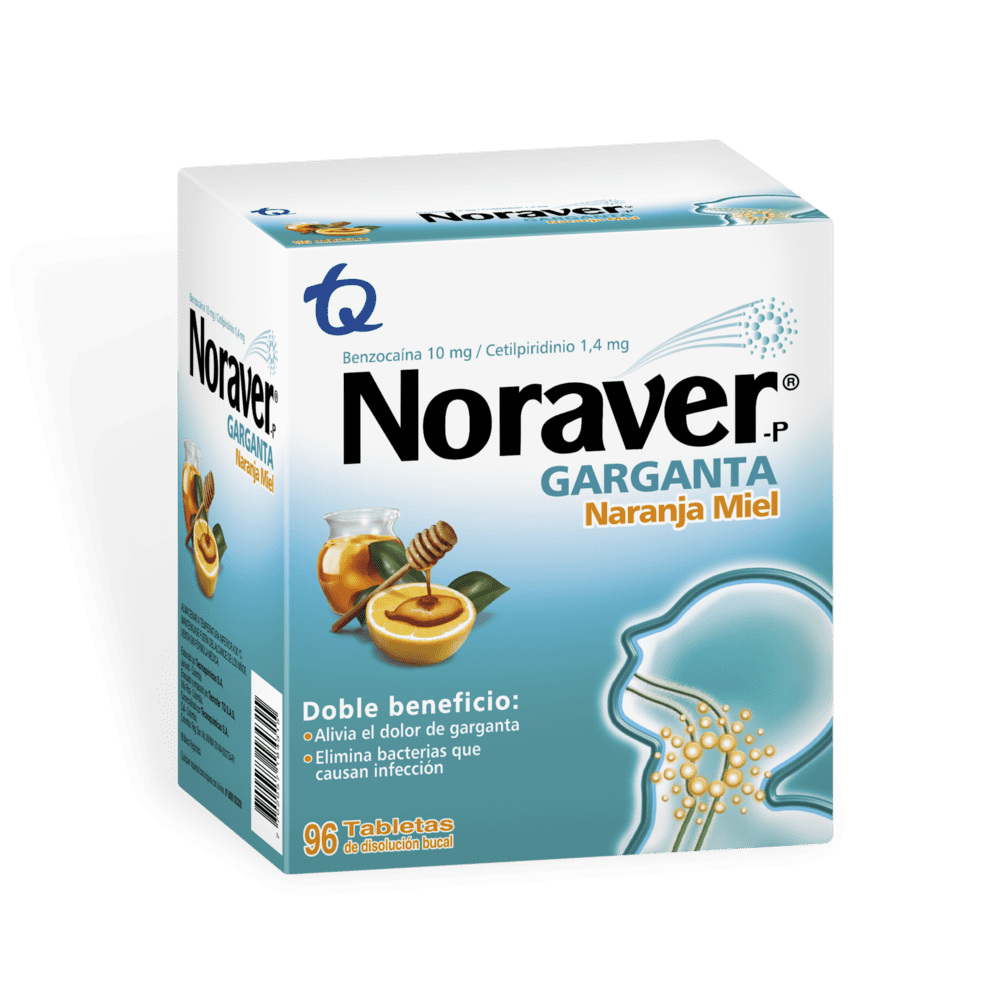 NORAVER GARGANTA NARANJA MIEL