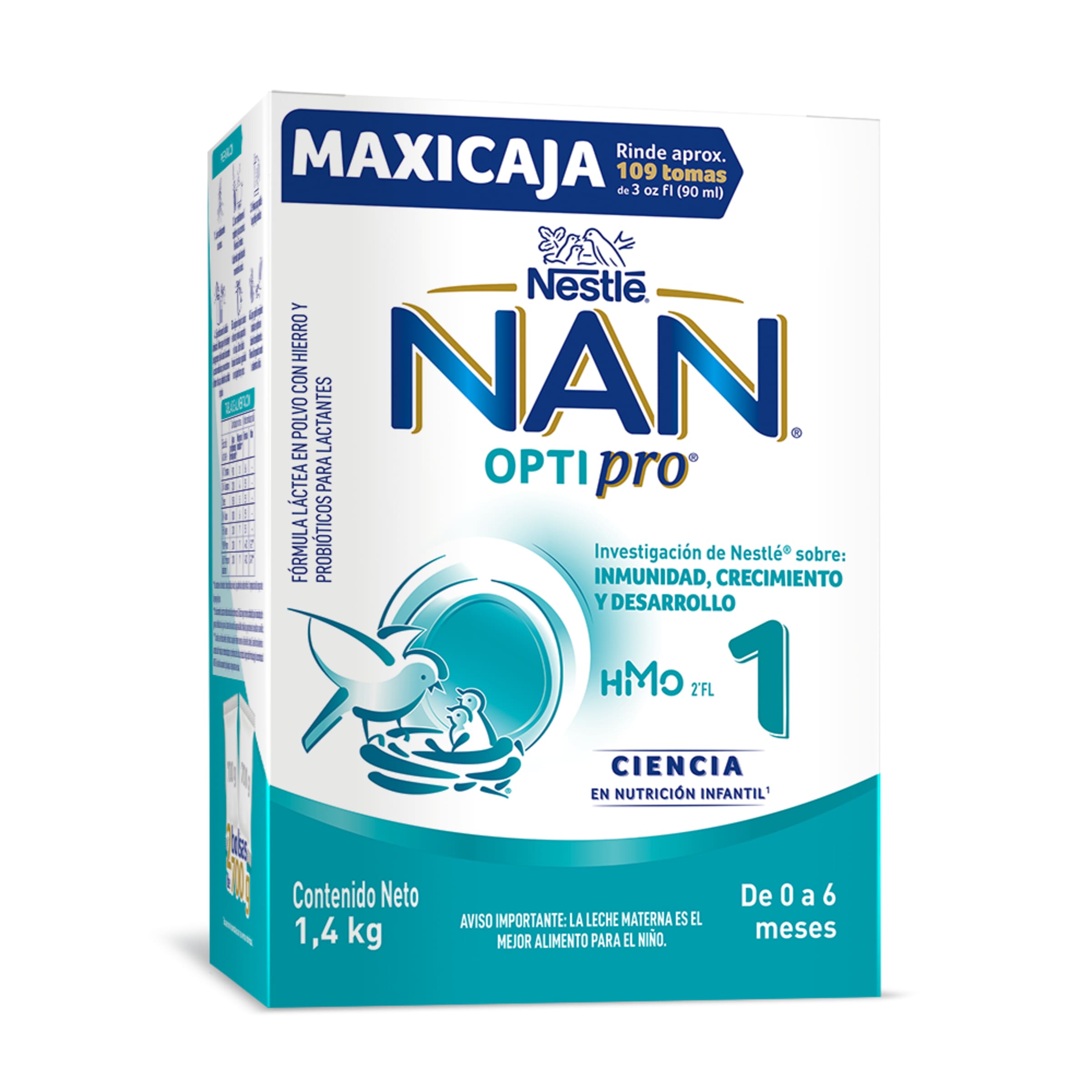 FORMULA INFANTIL NAN OPTIPRO 1 HMO