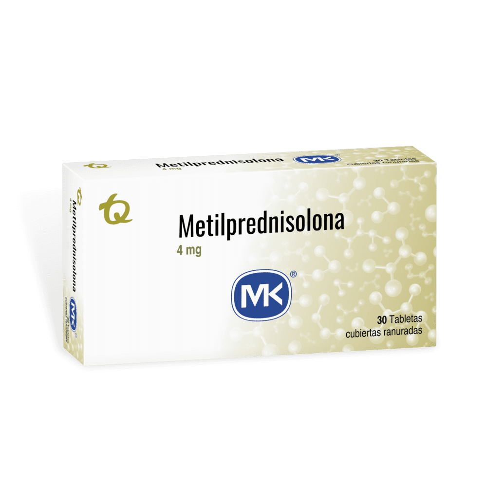 METILPREDNISOLONA 4 MG MK
