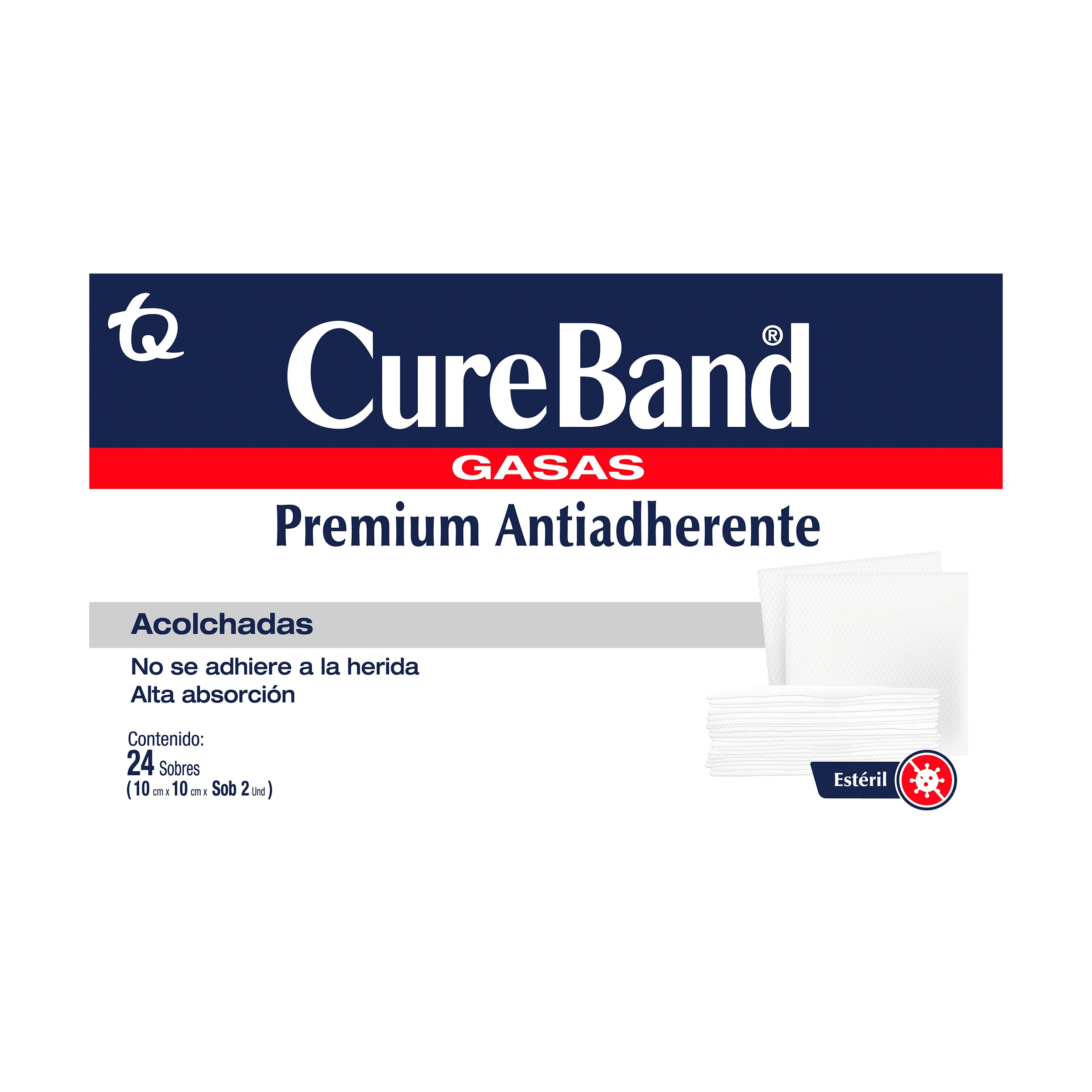 GASAS CUREBAND PREMIUM ANTIADHERENTE
