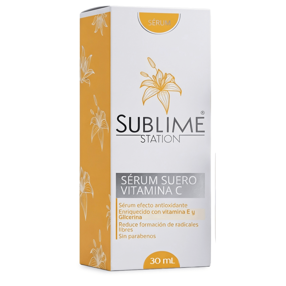 SERUM SUERO FACIAL CON VITAMINA C SUBLIME STATION