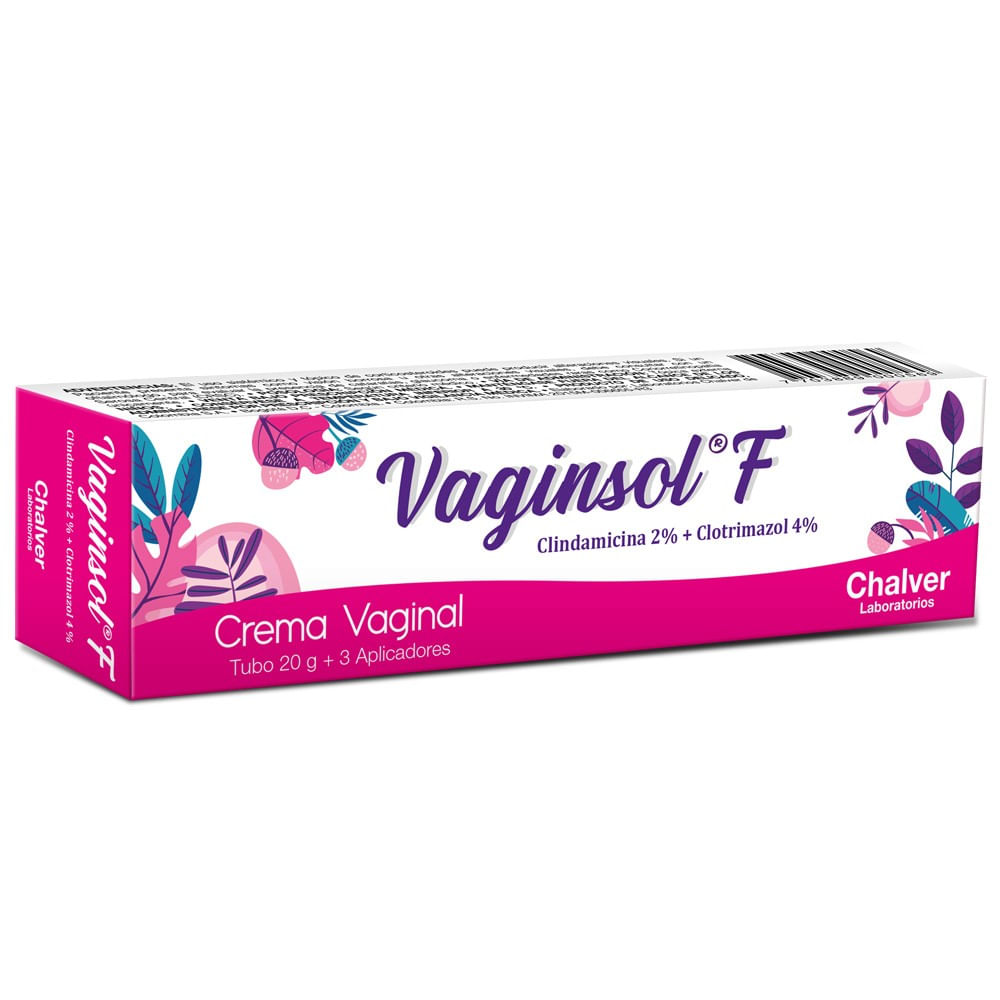 VAGINSOL F CREMA VAGINAL TUBO X 20 GR +3 APLI