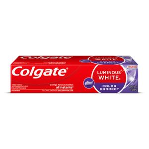 Crema Dental Colgate Luminous White Color Correct