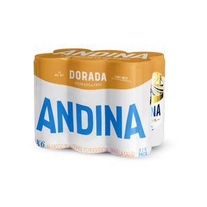 Cerveza Andina Lata 269 ml X 6