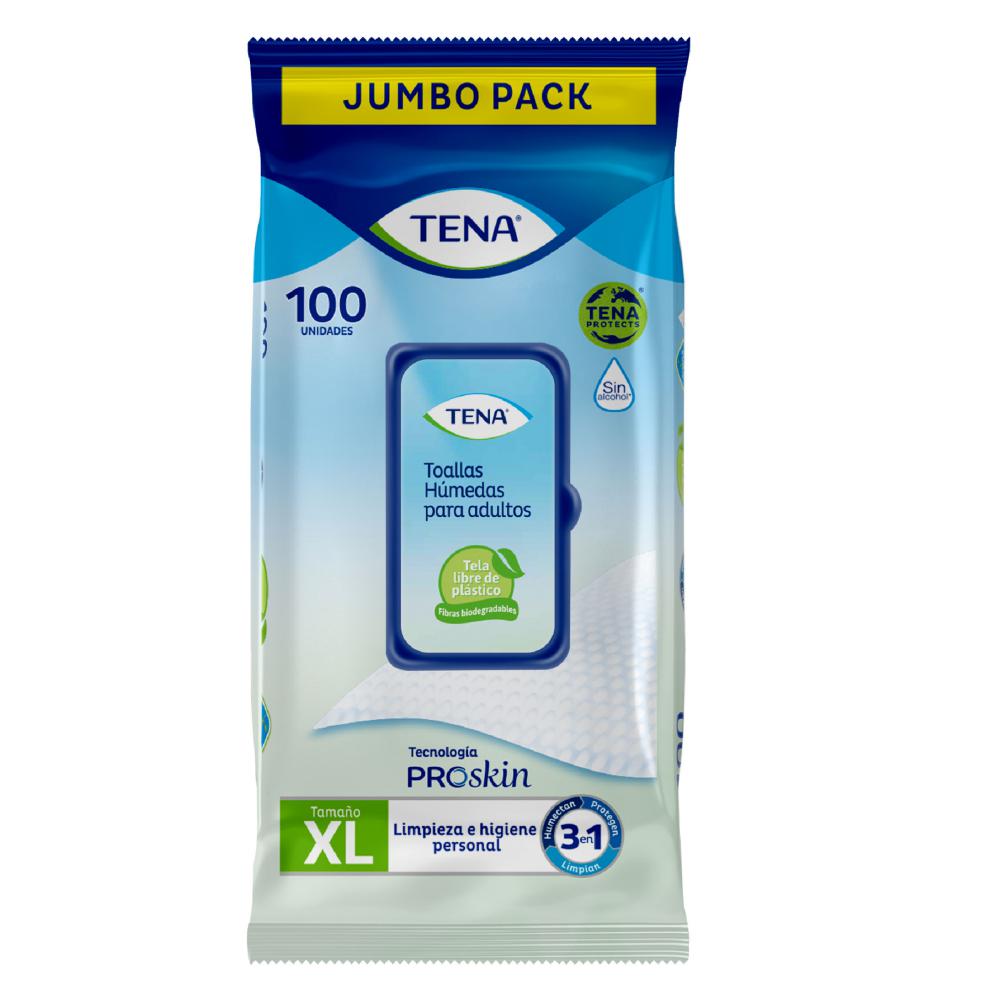 Toallas Humedas Tena 3 en 1