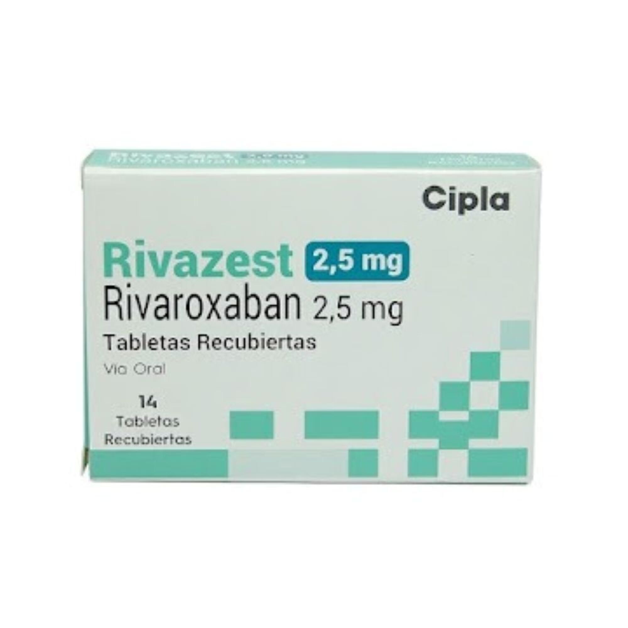 RIVAZEST 2.5 MG (RIVAROXABAN)