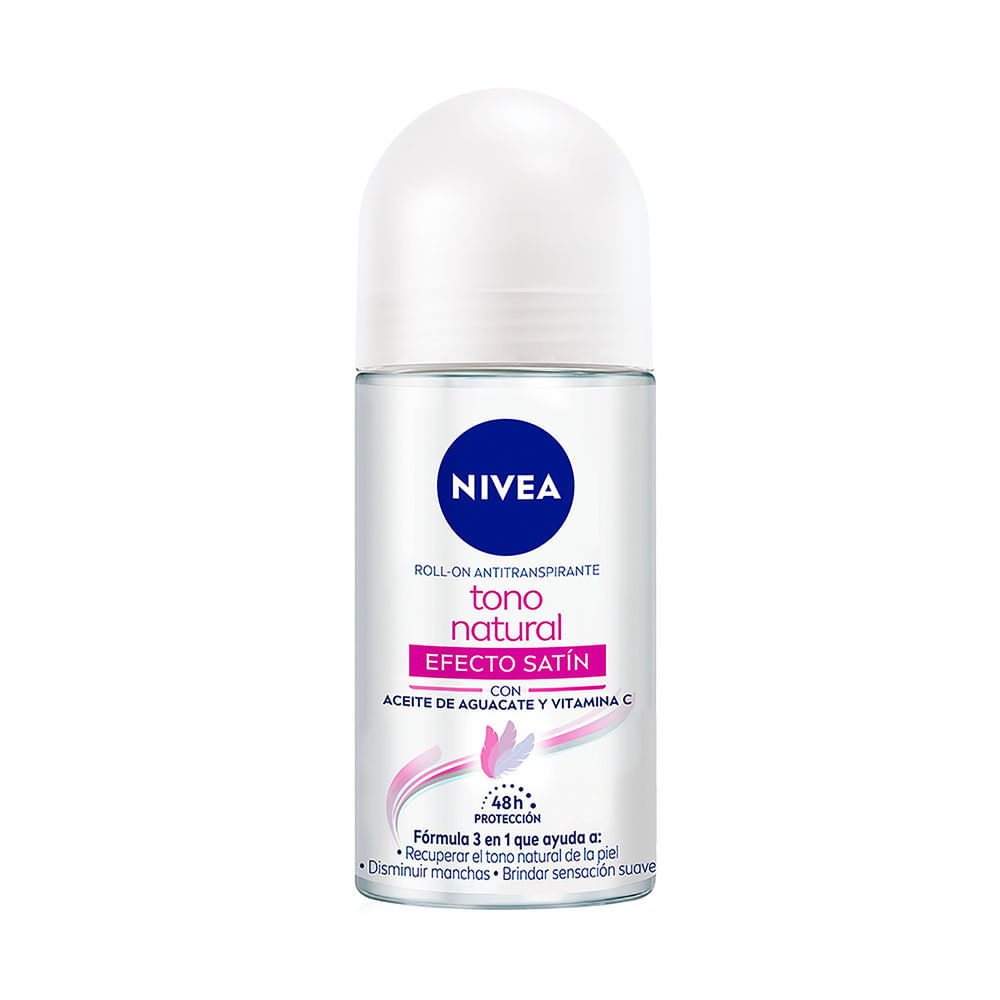 Desodorante Nivea Aclarado Satin Women Roll ON