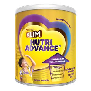 Leche Klim Nutriadvance X 800G