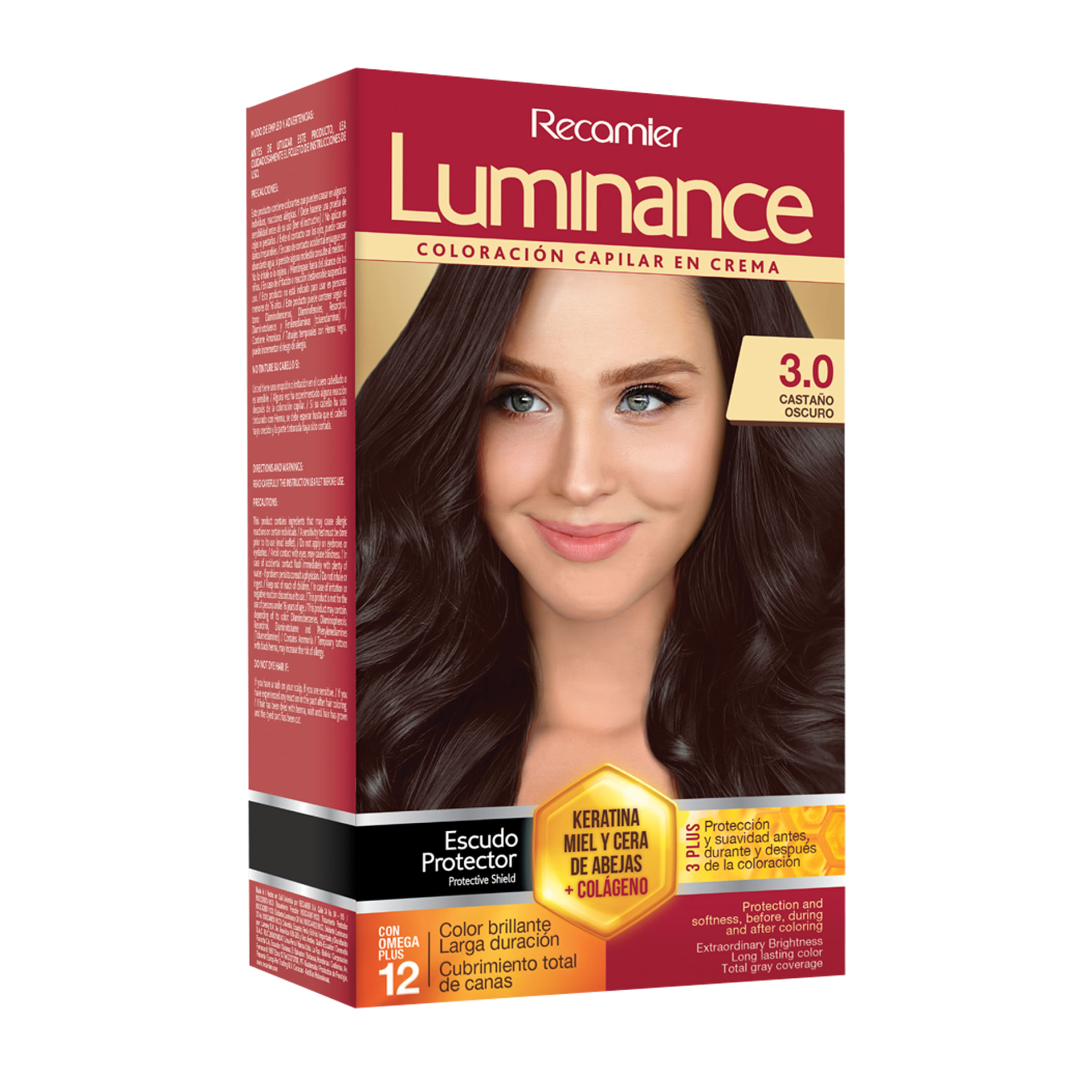 Tinte Luminance Castaño Oscuro 3.0 Doble Tubo