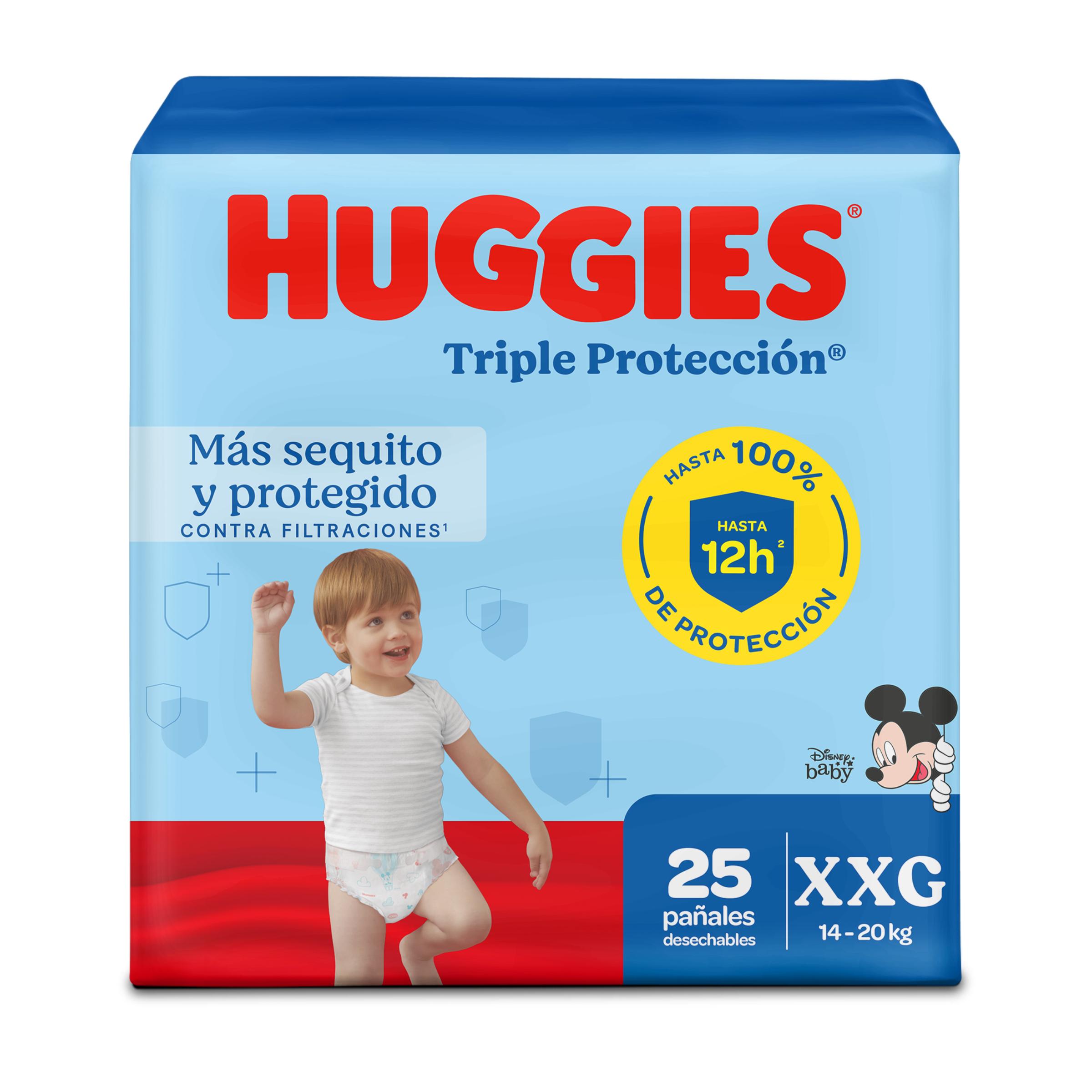Pañal Huggies Triple Proteccion 5/XXG