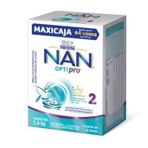 Formula Infantil Nestle Nan Optipro Hm-O 6m Etapa 2 X 1400g