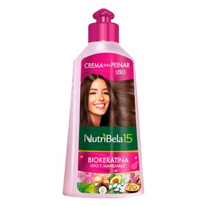 Crema Para Peinar Liso Nutribela15 Biokeratina