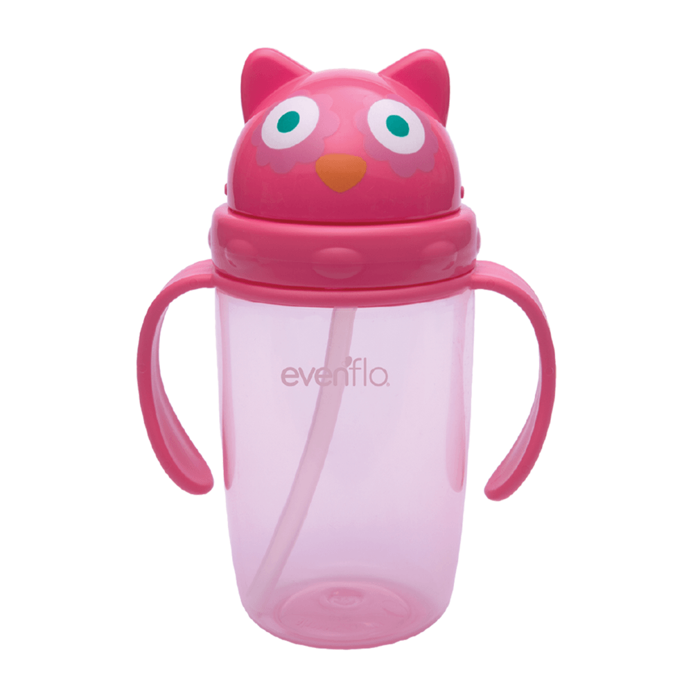Vaso Entrenador Evenflo con Pitillo Divt 11OZ