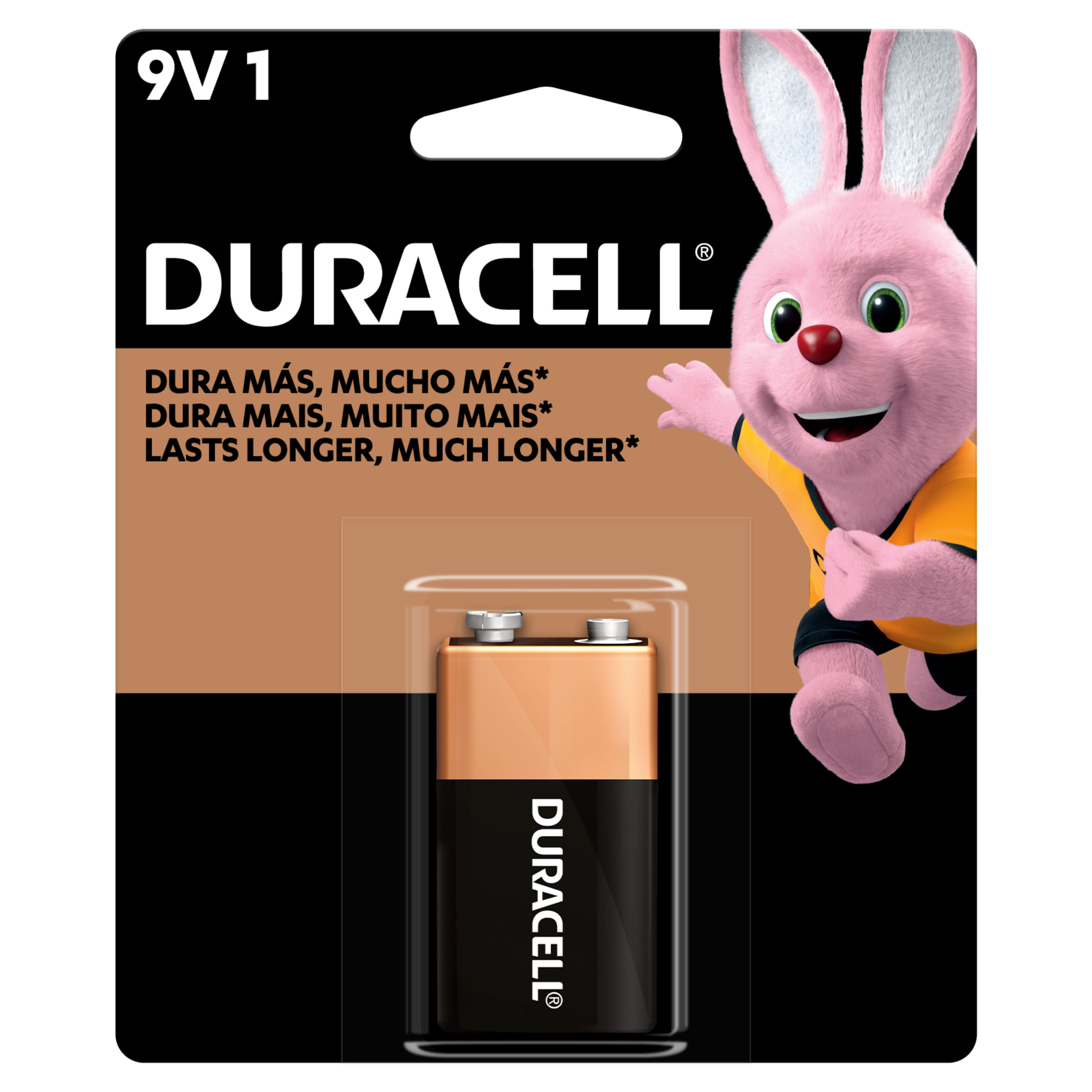 Pila Duracell Alcalina 9V