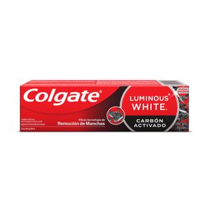 Crema Dental Blanqueadora Colgate Luminous White Carbon